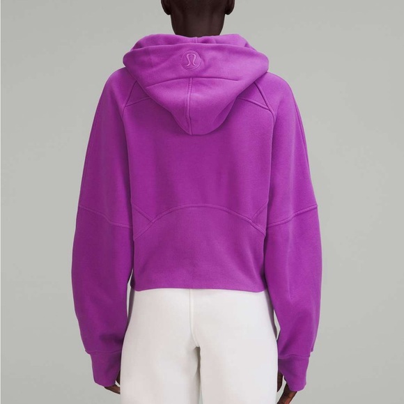 Lululemon Scuba Half-zip Cotton-blend Hoodie - Moonlit Magenta - Picture 4 of 12